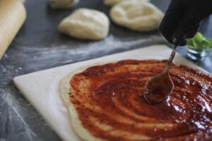 Pâte à pizza fine