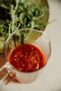 Sauce tomate pour pizza