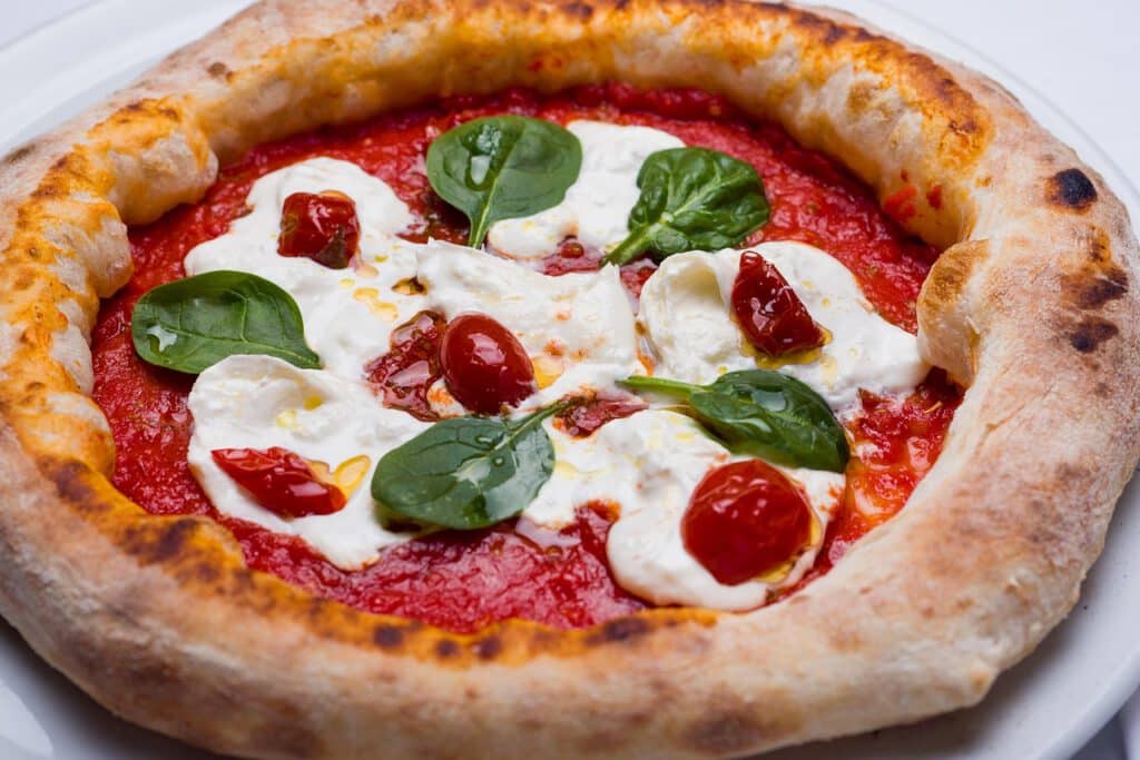 pizza burrata