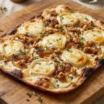Flammekueche chevre-miel