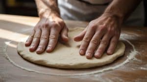 Étaler sa pizza sans rouleau