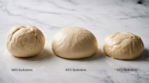 Les proportions de la pâte à pizza